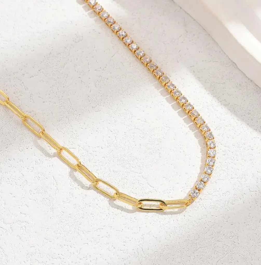 BRACCIALE TENNIS CATENA