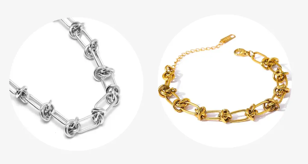 BRACCIALE  NODI ARGENTO O ORO