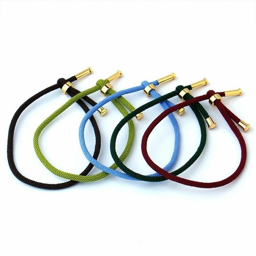 BRACCIALE NAVY DIVERSI COLORI CORDINO 
