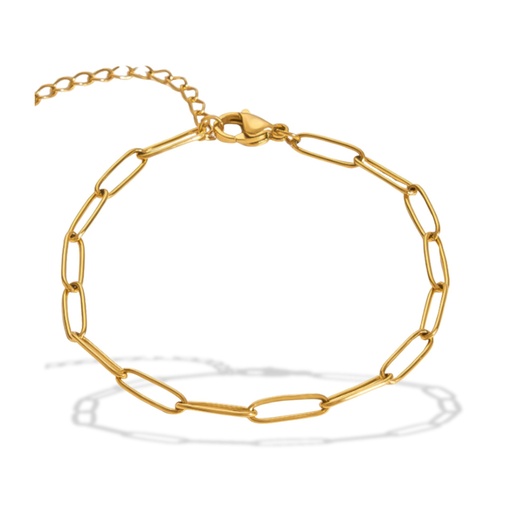 [2440-10] BRACCIALE DIEGO ACCIAIO ORO VINTAGE