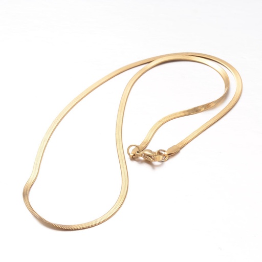 [PD-B-11] COLLANA FRANCIS ACCIAIO ORO VINTAGE