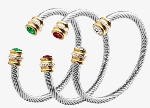 BRACCIALE MINIMALISTA RIGIDI Diversi Colori